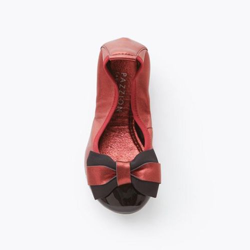 Giày Trẻ Em Pazzion BB3869-2 - DEEP RED - Màu Đỏ Size 20-3